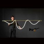 7000lm Restaurant Led Strip Chandelier Led Rope Chandelier 110~240V