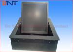 2.5mm Commercial Office Computer Monitor Lift Flip Up With 19" FHD Screen