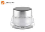 7g plastic acrylic cream jar double layer good quality for cosmetic packaging