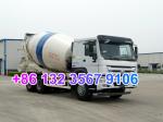 8CBM 9CBM 10 CBM HOWO Chassis 6x4 HJS5256GJBHA Cement Mixer Truck For Vietnam