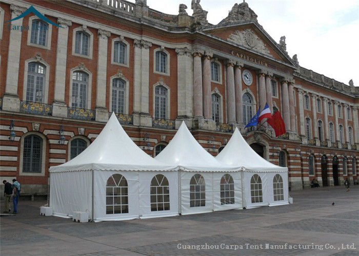 Small Pagoda Marquee Tents 5x5m 10x10m For Party Event And Exhibiiton