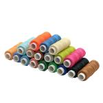 100% Polyester Leather Round Waxed Thread for Hand-sewn Leather Articles 0.45mm