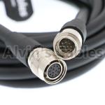12 Pin Hirose Male To Female Coaxial Cable For Network Sony Industrial Camera