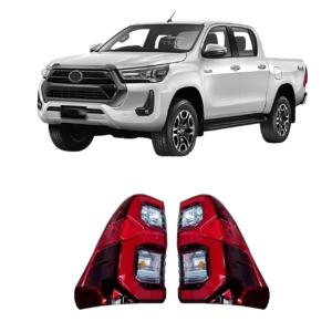 China Custom Toyota Hilux Revo Rocco Headlight Tail Light ABS Plastic Materials factory