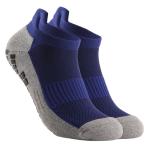 Men's Sporty Padded Ankle Soccer Socks with Regular Style and Anti Slip Grip