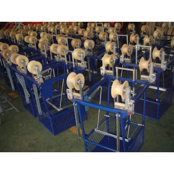 Overhead Line Conductor Installation Stringing Tools Conductor Aerial Cart