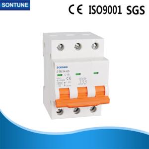 China Long Life CE Stm14-63 3 Pole Series ( MCB ) Miniature Circuit Breaker factory