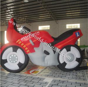 China Big and eye catching inflatable motorcycle factory