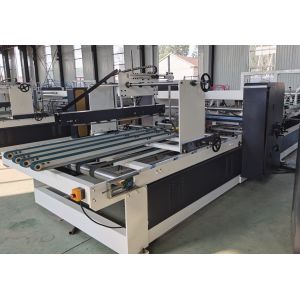 Automatic High Speed Case Maker Folder Gluer Machine For Carton Box