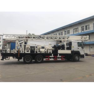 High Speed BZC400CHW Pile Drilling Machine / Water Well Drilling Truck
