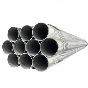 China Carbon Steel Galvanized Round Tube Q195 16Mn Cold Rolled Hot Rolled factory