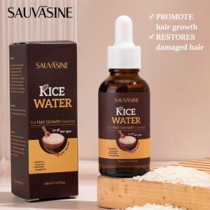 China MSDS Rice Water Hair Growth Products Serum 30ml Hair Care Loss Treatment factory