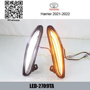 China Sell Toyota Harrier 2021-2022 Car LED Daytime Running Lights DRL driving daylight factory factory