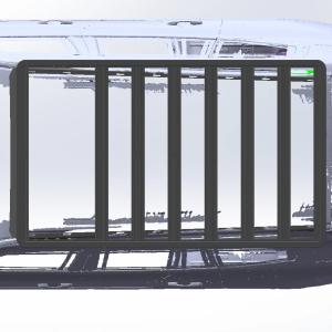 China Aluminum Car Roof Racks for Toyota LC300 Long 2270*1300mm Powder Coating Surface factory