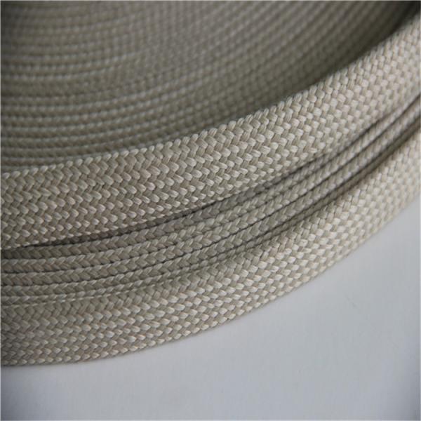 China Robust 20mm Polyester Webbing , Woven Elastic Webbing With Pe Rattan factory