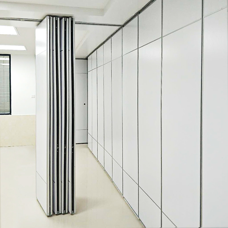 Soft Fabric Folding Door Operable Sound Proof Partitions Panel Width 1230 mm