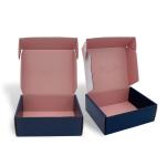 Corrugated Paper Flat Packed Custom Mailer Boxes Packaging