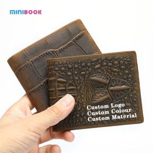 China Fabric Card Slim Men Wallets Luxury Tyvek Minimalist Custom Cowhide Wallet at Minibook Wholesalers factory