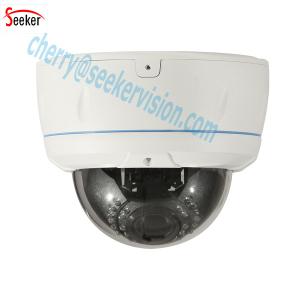China 4.0MP Metal HD Dome IR High Definition CCTV AHD Camera, varifocal 2.8-12mm lens Vandalproof factory