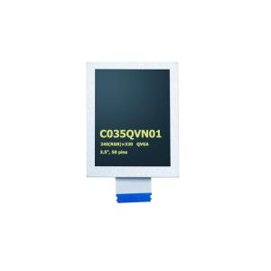 China AUO 3.5 Inch Industrial LCD Display Monitor C035QVN01.0 240*320 Pixels 450cd/m2 factory