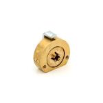 3M Brass Cross Key Lock , Oval Cylinde Key Security Lock Iron Keys