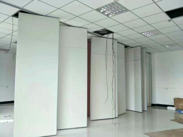 Sliding Aluminium Track Roller Ballroom Sliding Wall Partitions / Acoustic Room