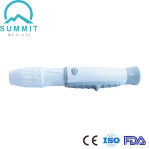 China Medical Lancet Pen Lancing Device With 6 Penetration Depth For Diabetic Use factory