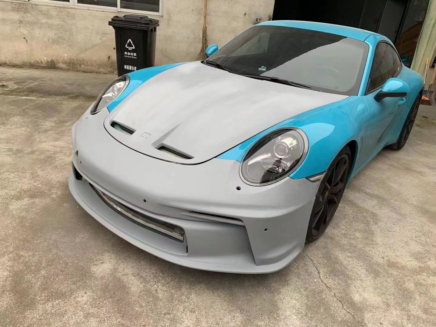 For Porsche 911 991.1 991.2 Body Kit 991.1 991.2 Upgrade 992GT3 Style Front Bumper Cover 991.1 991.2 Body Kit
