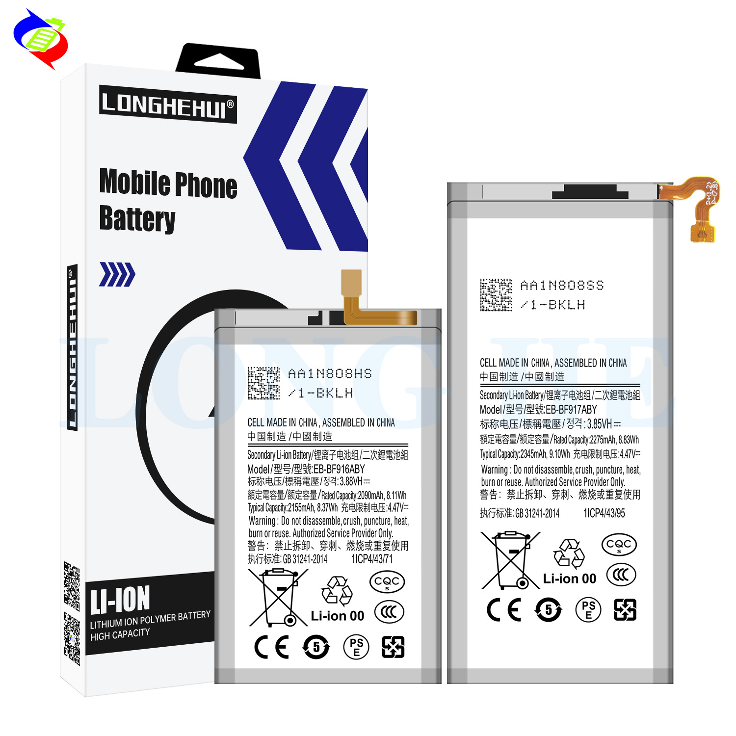 Original EB-BF916ABY EB-BF917ABY Battery for Samsung Galaxy Z Fold2 5G F916 F917