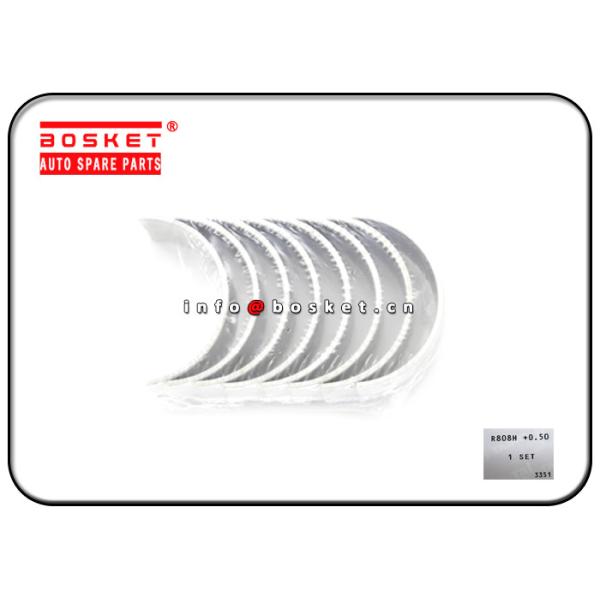 China Durable Isuzu Engine Parts 4HK1 R808H +0.50 U/S=0.5 Connecting Rod Metal Set factory