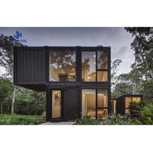 China Home Prefab Container House with Solid H-shape Steel Beam and Sandwich Panel Door factory