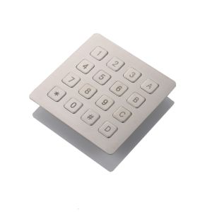 Matrix Type Industrial Numeric Keypad Ip65 Watertight For Access Control System