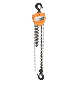 China Durable Hardened Steel Manual Chain Block Hoist 8 Ton Sealed Roller Bearings factory