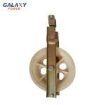 120KN Rated Load Bundle Nylon Wheels Conductor Stringing Blocks