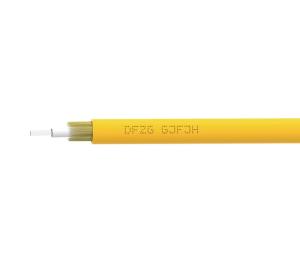 China Corrosion Resistant GJFJV/H Fiber Optic Cable for Indoor Single Fiber Connections factory