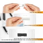 Block Magnetic Name Badge Tolerance ±1% Plastic Name Tag with Magnetic