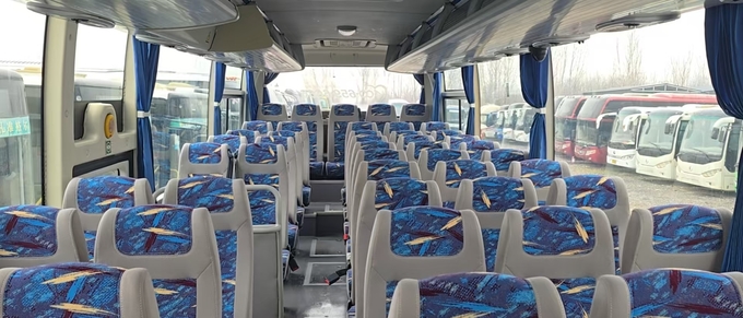 Prices Yutong Bus 60 Seaters Second Hand Youngtong ZK6119 Coach Used 2+3 Seats Laytout 66 Seats