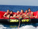 Crazy Ufo Towable Inflatables / Adults And Child Inflatable Water Sport Games