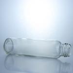 Metal Screw Cap 150ml 250ml 350ml 500ml Clear Glass Bottle for Cold Pressed