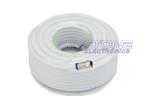 Outdoor CATV Cable with RG6 Compression Connector , 25M Antenna Coaxial Cable
