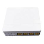 4 Port SC LC FTTH Mini Fiber Optic Termination Box Face Plate