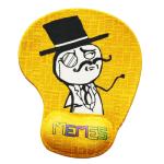 WMP-051 Non Slip Cute Cartoon Rubber Material Design Wrist Rest Mouse Pad
