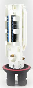 China 8sc IP68 FTTH Fiber Optic Splice Closure , Dome Splice Closure factory