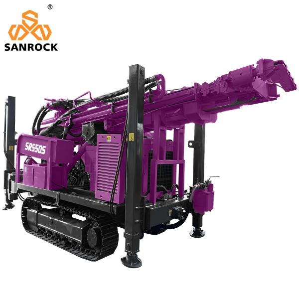 Crawler Water Well Drilling Rig Machine Hydraulic Deep Water Well Drilling
