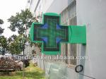 Best of Cross led pharmacy sign board display for outdoor advertising publish