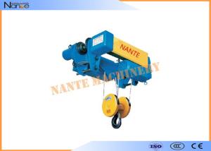 China SHA-XD Electric Wire Rope Monorail Hoist Trolley I Beam Workstation Steel factory
