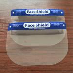 Anti - Fog PET Protective Face Shields Transparent Against Saliva And Flying