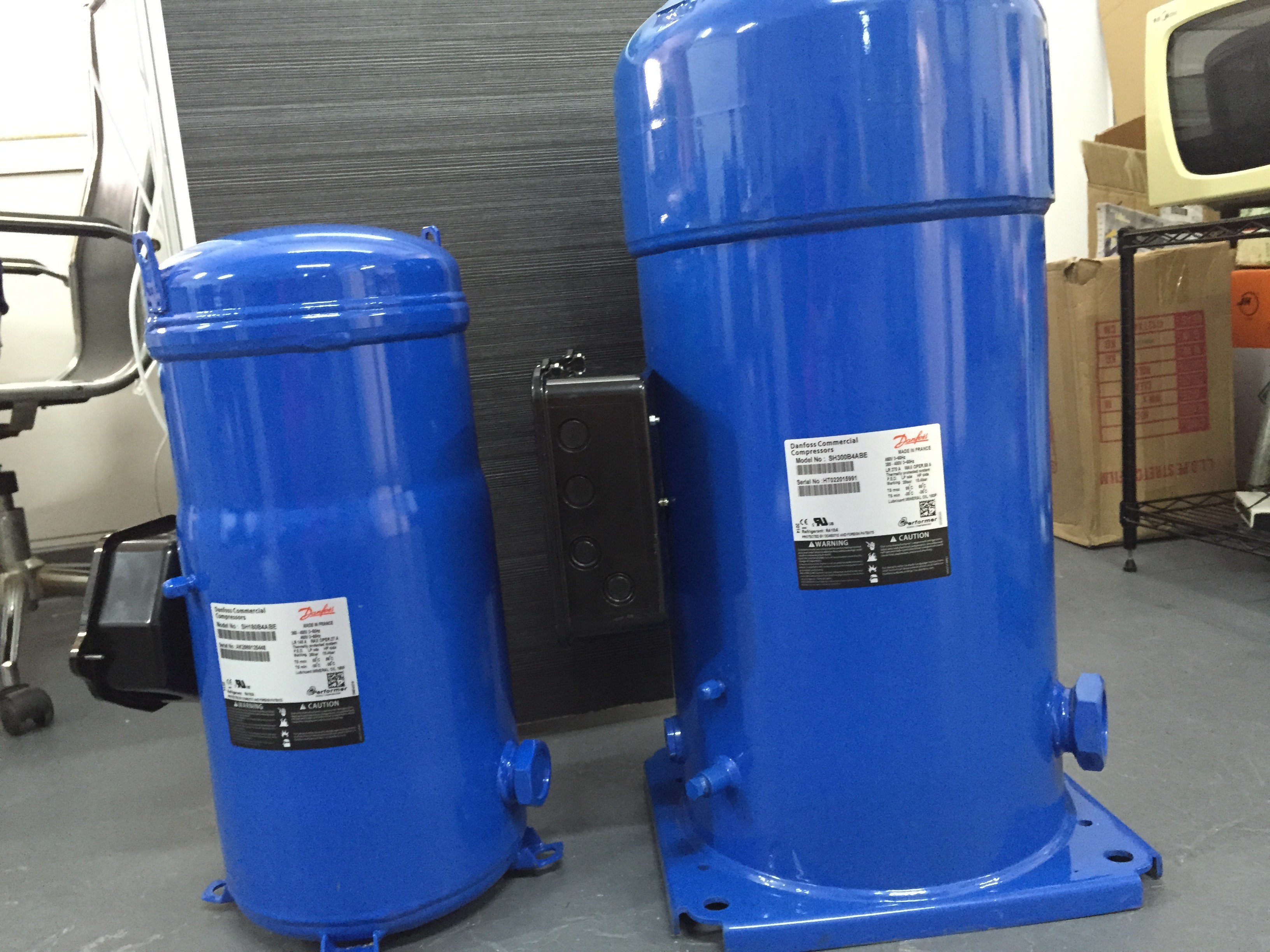 10 HP Maneurop commercial Refrigeration Scroll Compressor MLZ 076T4LC9 R404,R507C,R407,R134A,R22