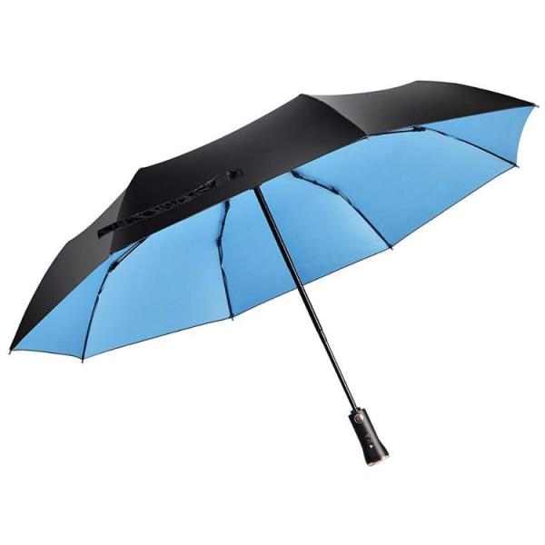 China Automatic Open close Pongee 3 Fold Umbrella Dia38" with USB Music Player factory