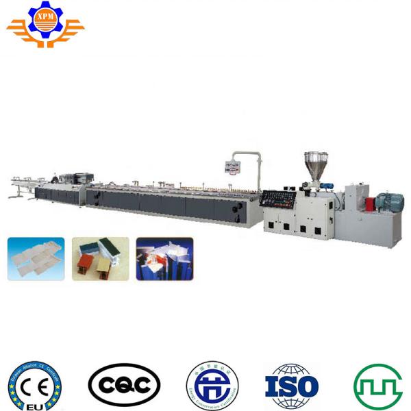 150KG/H Wood Plastic Composite Wpc Profile Production Line Fencing Making